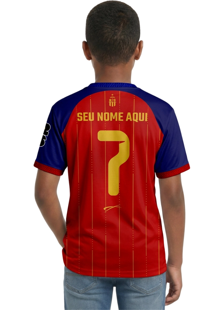 Camisa Espanha - Vermelho