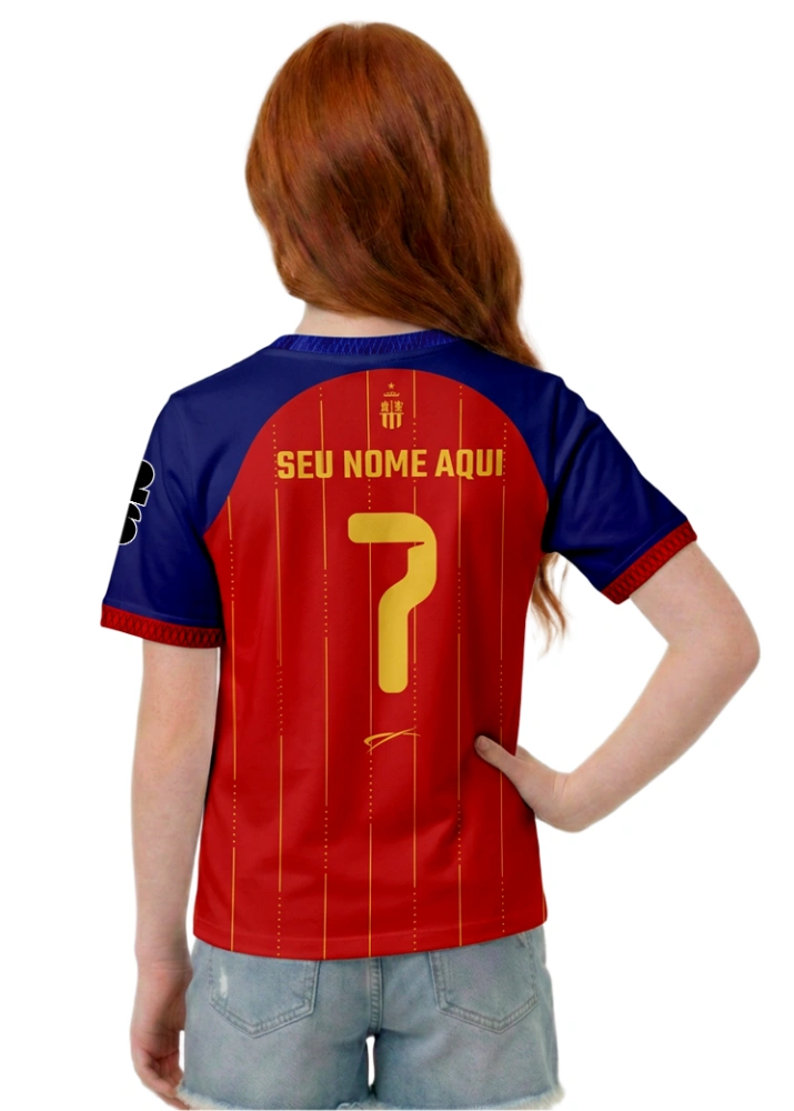 Camisa Espanha - Vermelho